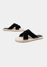 BLACK RESORT SANDAL