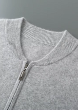 PURE EXTRA-FINE MERINO WOOL V-NECK CARDIGAN