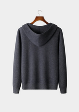 PREMIUM CASHMERE ZIPPER HOODIE