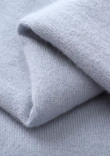 PURE EXTRA-FINE MERINO WOOL ZIP CARDIGAN
