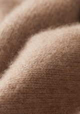 PURE CASHMERE BEIGE ESSENTIAL CREWNECK