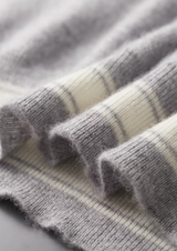PREMIUM CASHMERE LIGHT GRAY VIENNA LEISURE SET