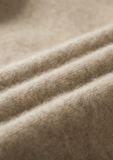 PREMIUM CASHMERE ZIP POLO CARDIGAN