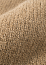 CARAMEL MERINO WOOL WINTERTIME BEANIE