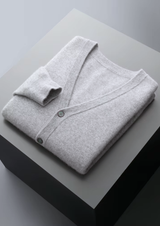 PURE EXTRA-FINE MERINO WOOL ESSENTIAL CARDIGAN