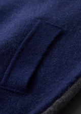 PREMIUM CASHMERE NAVY BLUE TORINO LEISURE SET
