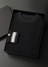 PREMIUM CASHMERE BLACK VIENNA LEISURE SET