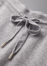PREMIUM CASHMERE LIGHT GRAY VIENNA LEISURE SET