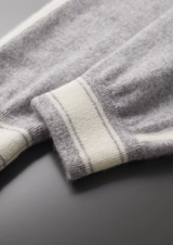 PREMIUM CASHMERE LIGHT GRAY VIENNA LEISURE SET