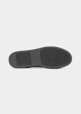 BLACK ESSENTIAL LEATHER SNEAKER