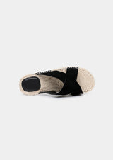 BLACK RESORT SANDAL