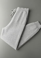 PREMIUM CASHMERE LIGHT GRAY ALAIN LEISURE SET
