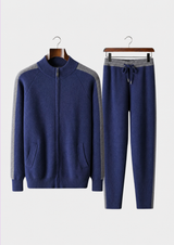 PREMIUM CASHMERE NAVY BLUE TORINO LEISURE SET