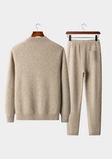 PREMIUM CASHMERE SAND DENIS LEISURE SET