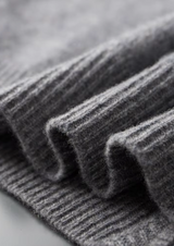 PURE EXTRA-FINE MERINO WOOL TWO TONE SET