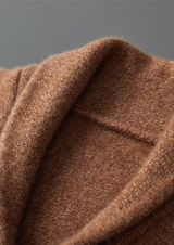PURE CASHMERE SHAWL COLLAR CARDIGAN