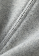 PURE EXTRA-FINE MERINO WOOL LIGHT GRAY LUZZO SET