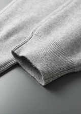 PREMIUM CASHMERE LIGHT GRAY ALAIN LEISURE SET