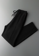 PURE EXTRA-FINE MERINO WOOL BLACK FALCONI SET