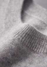 PREMIUM CASHMERE LIGHT GRAY VIENNA LEISURE SET