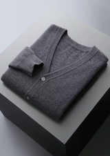 PURE EXTRA-FINE MERINO WOOL ESSENTIAL CARDIGAN