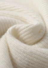 PREMIUM CASHMERE RIBBED V-NECK SWEATER