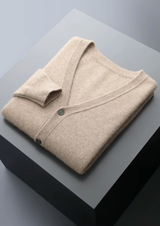 PURE EXTRA-FINE MERINO WOOL ESSENTIAL CARDIGAN