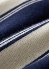 PURE EXTRA-FINE MERINO WOOL NAVY BLUE DAMIEN SET
