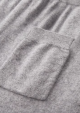 PREMIUM CASHMERE LIGHT GRAY VIENNA LEISURE SET