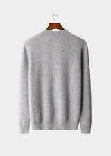 PURE EXTRA-FINE MERINO WOOL V-NECK CARDIGAN